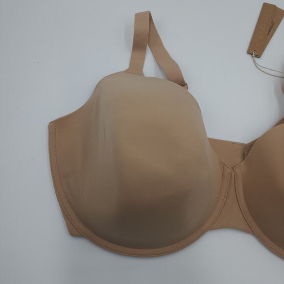 Skims Fits Everybody T Shirt Demi Bra in Clay Size 42DDD - Picture 2 of 7